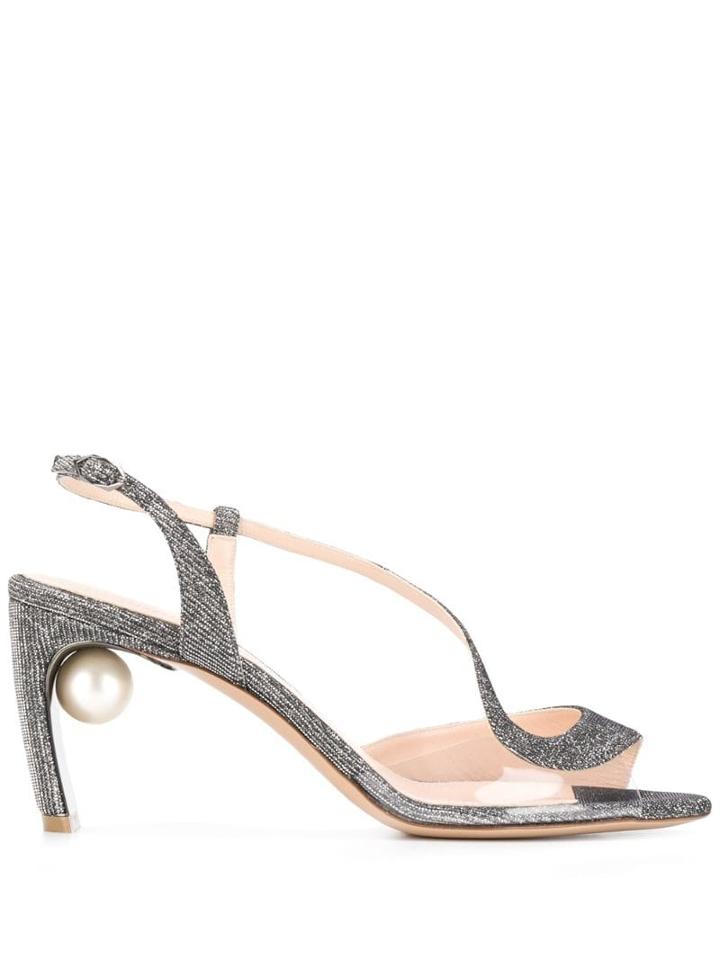 Nicholas Kirkwood Maeva Pearl Sandals - Grey