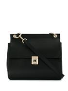 Patrizia Pepe Large Accordion Tote Bag - Black