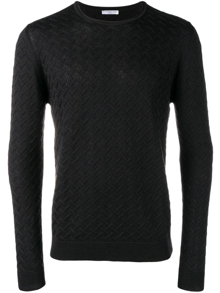 Cenere Gb Crew Neck Sweater - Black