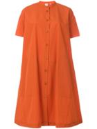 Aspesi Loose Fit Shirt Dress - Yellow & Orange