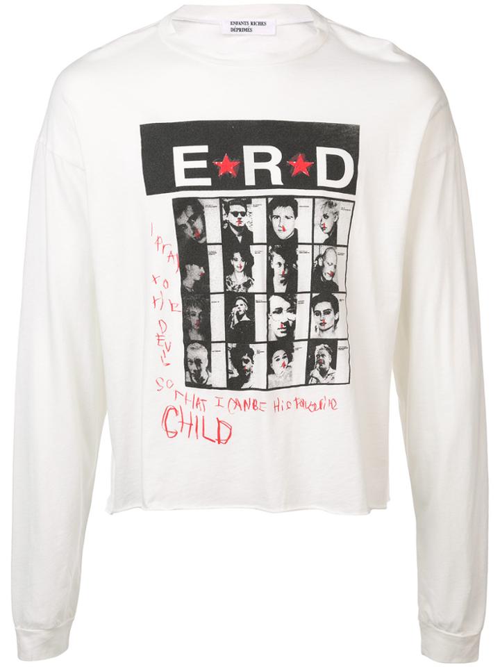 Enfants Riches Déprimés Pray To The Devil Long-sleeve T-shirt - White