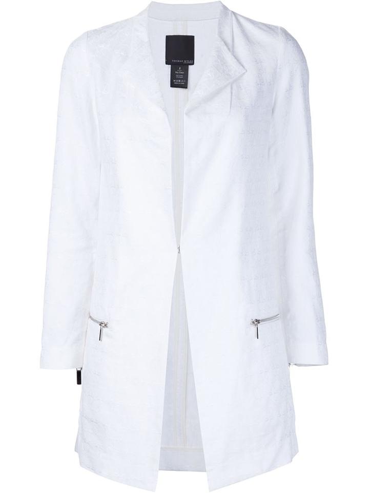 Thomas Wylde Skull Jacquard Jacket