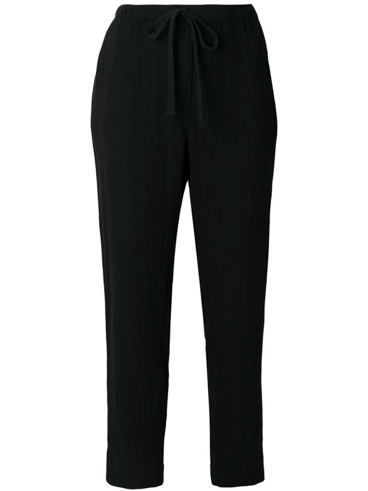Xirena Jordyn Cropped Trousers - Black