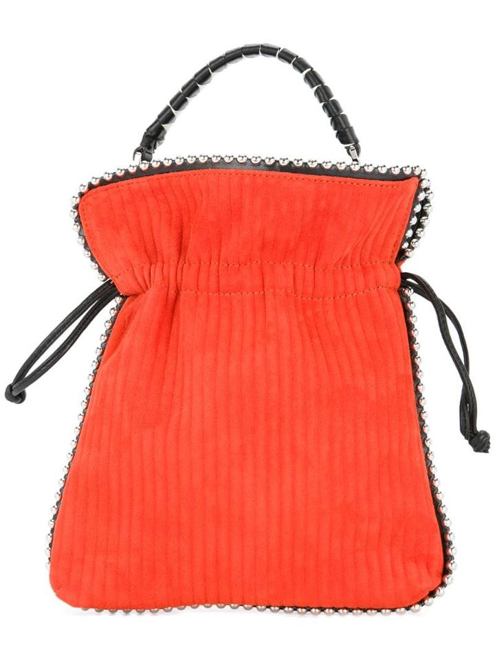 Les Petits Joueurs Metal Piping Crossbody Bag - Yellow
