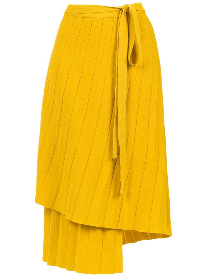 Egrey Midi Skirt - Yellow