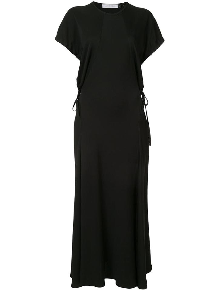 Christopher Esber Cumulus Ruched T-shirt Dress - Black