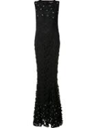 Zac Zac Posen 'waldorf' Gown, Women's, Size: 6, Black, Polyester