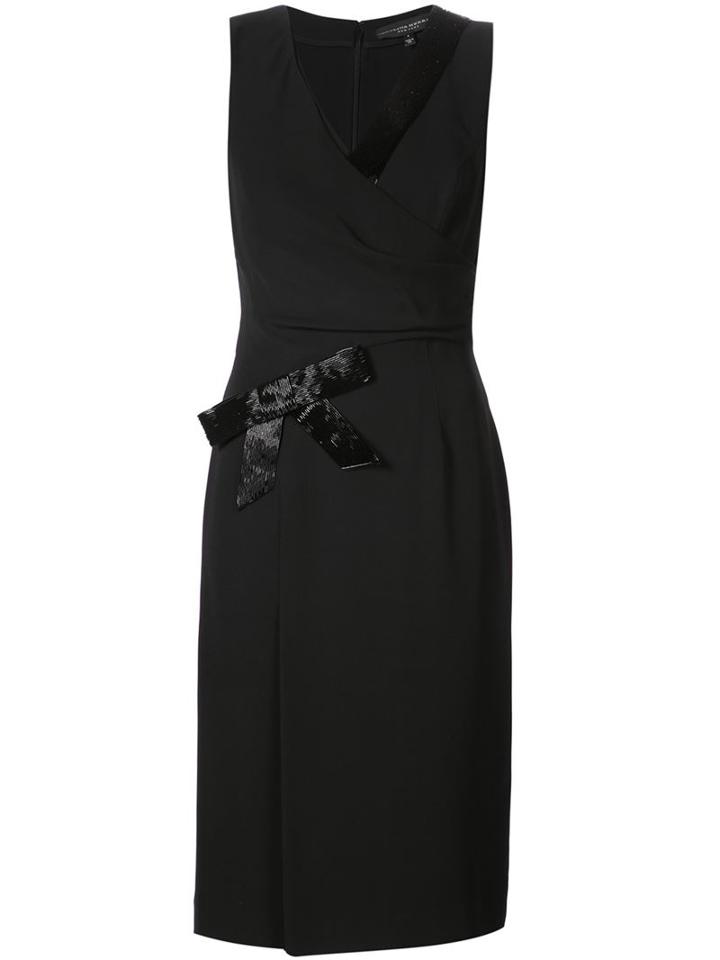Carolina Herrera Bow Detail Sheath Dress