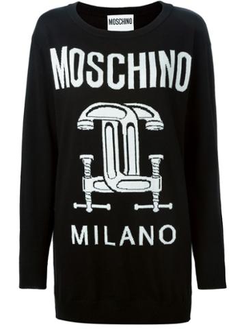 Moschino Interlocking C-clamp Dress