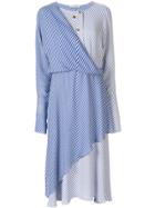 Palmer / Harding Mirror Layered Dress - Blue