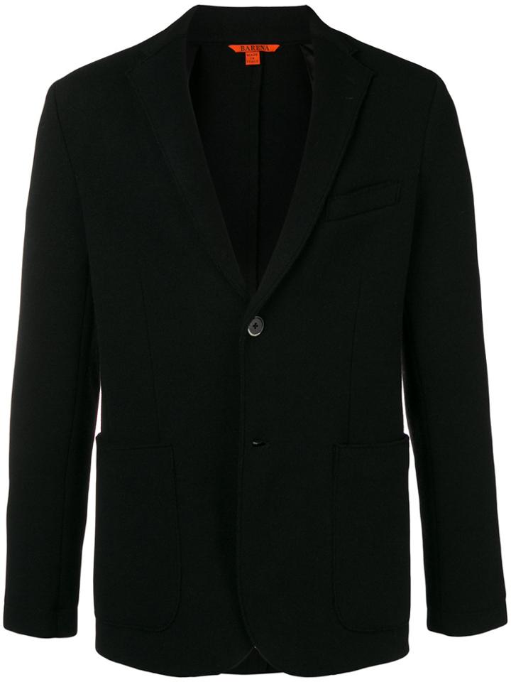 Barena Classic Plain Blazer - Black