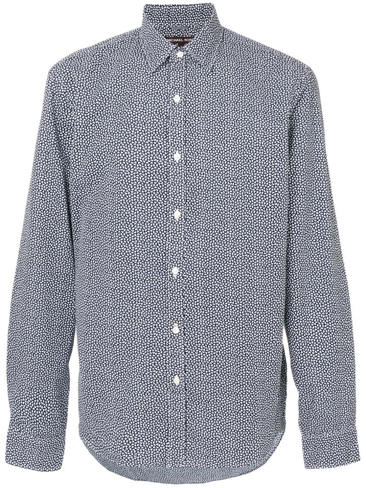 Michael Kors Speckled Long Sleeved Shirt - Multicolour