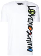 Love Moschino Graffiti Print T-shirt - White