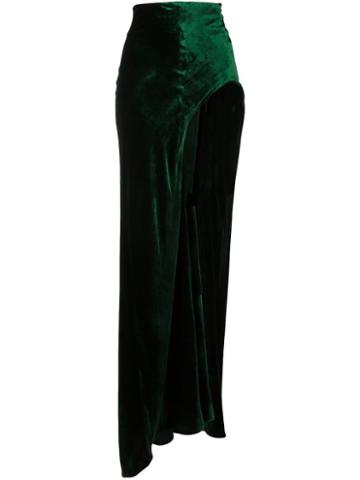 Haider Ackermann Bare Leg Skirt, Women's, Size: 36, Green, Rayon/silk