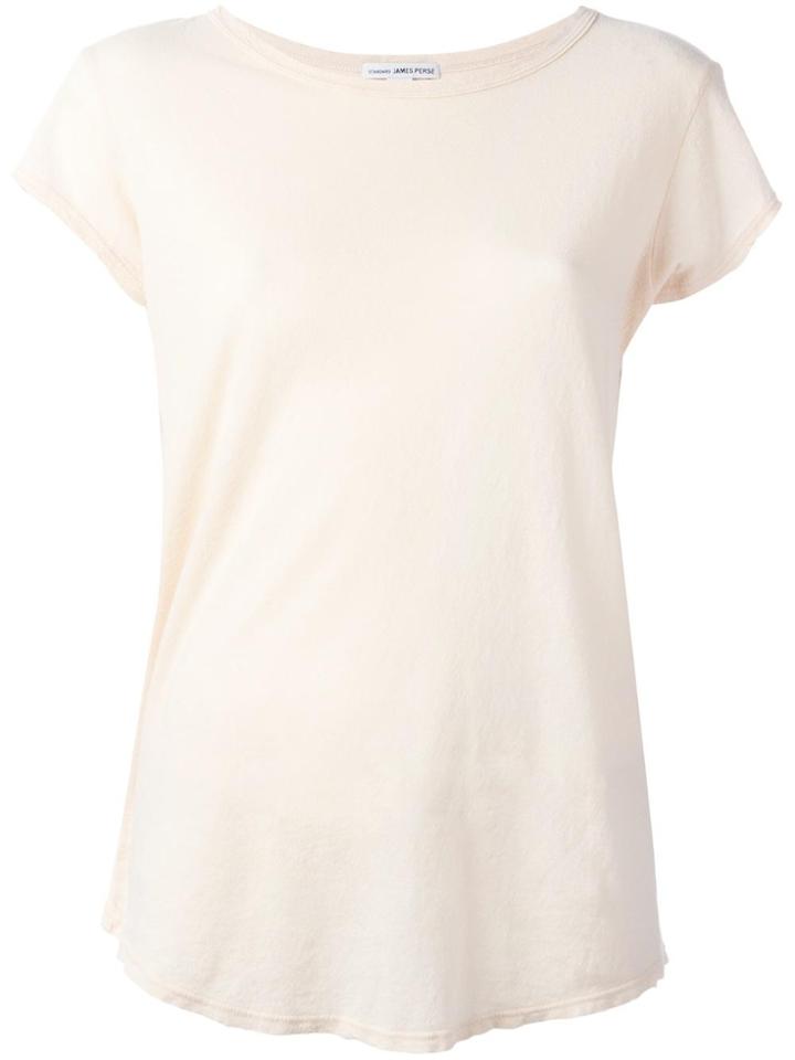 James Perse Classic T-shirt - Nude & Neutrals