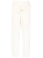 Framed Teshima Cropped Pants - White