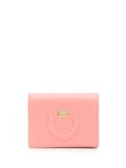 Salvatore Ferragamo Logo Purse - Pink