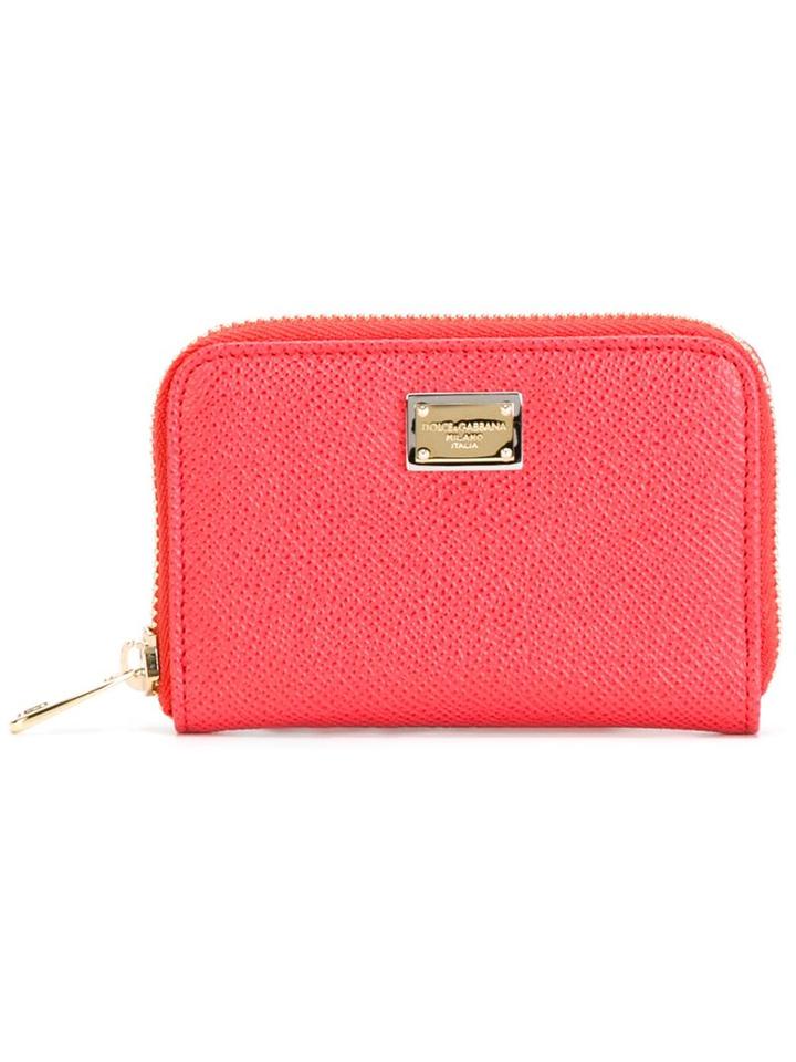 Dolce & Gabbana 'dauphine' Purse, Women's, Pink/purple, Calf Leather