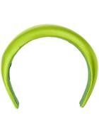 Prada Wide Padded Headband - Green