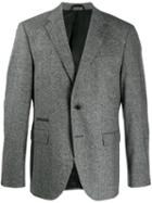 Boss Hugo Boss Elbow Patch Tailored Blazer - Grey