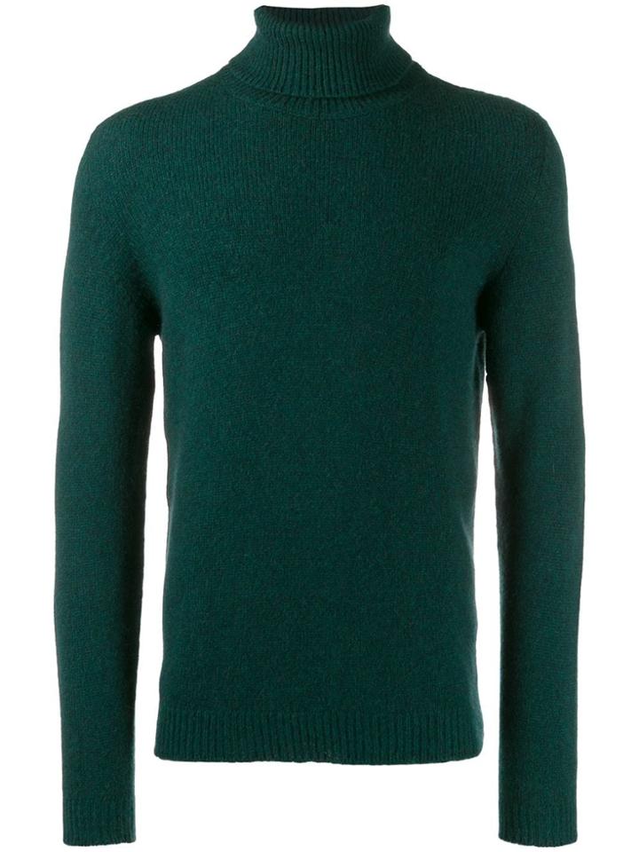 Roberto Collina Turtleneck Sweatshirt - Green