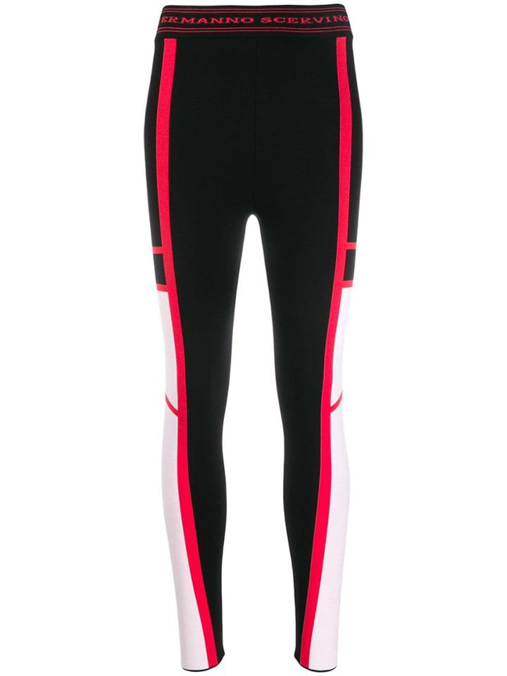 Ermanno Scervino Sports Leggings - Black