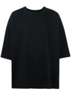 Études 'desert' Oversized T-shirt, Men's, Size: Medium, Black, Cotton/modal