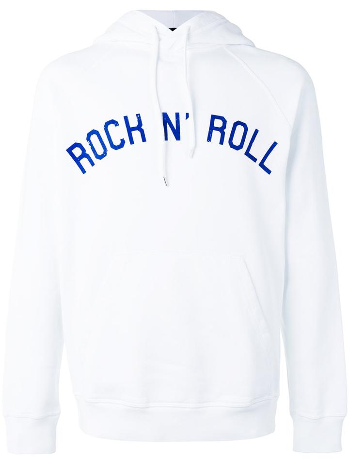 Dsquared2 - Rock 'n' Roll Hoodie - Men - Cotton - S, White, Cotton