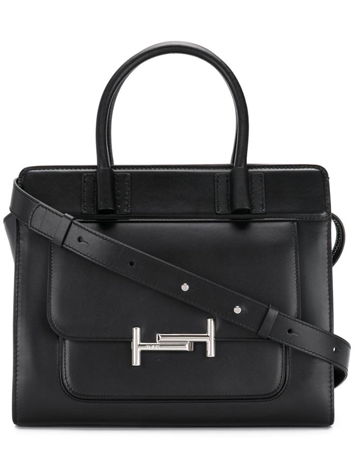 Tod's Zip Top Tote - Black