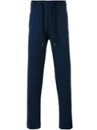 Kenzo Straight-leg Trousers, Men's, Size: 46, Blue, Cotton/polyamide