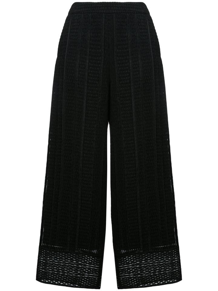 Goen.j Flared Pants - Black