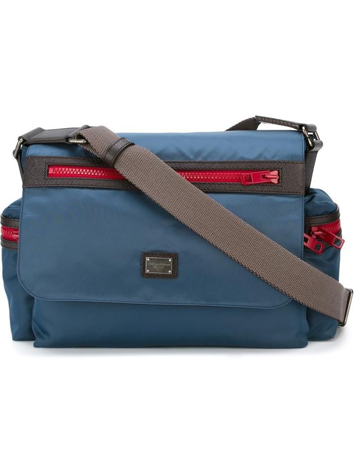 Dolce & Gabbana Zip Detail Messenger Bag