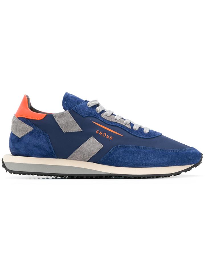 Ghoud Panelled Sneakers - Blue