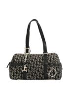 Christian Dior Pre-owned Oblique Canvas Boston Bag - Black