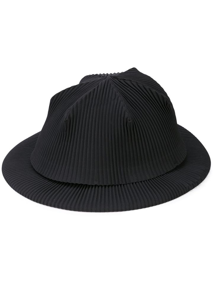 Homme Plissé Issey Miyake Pleats Hat - Black