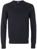 Armani Jeans V Neck Sweatshirt - Blue