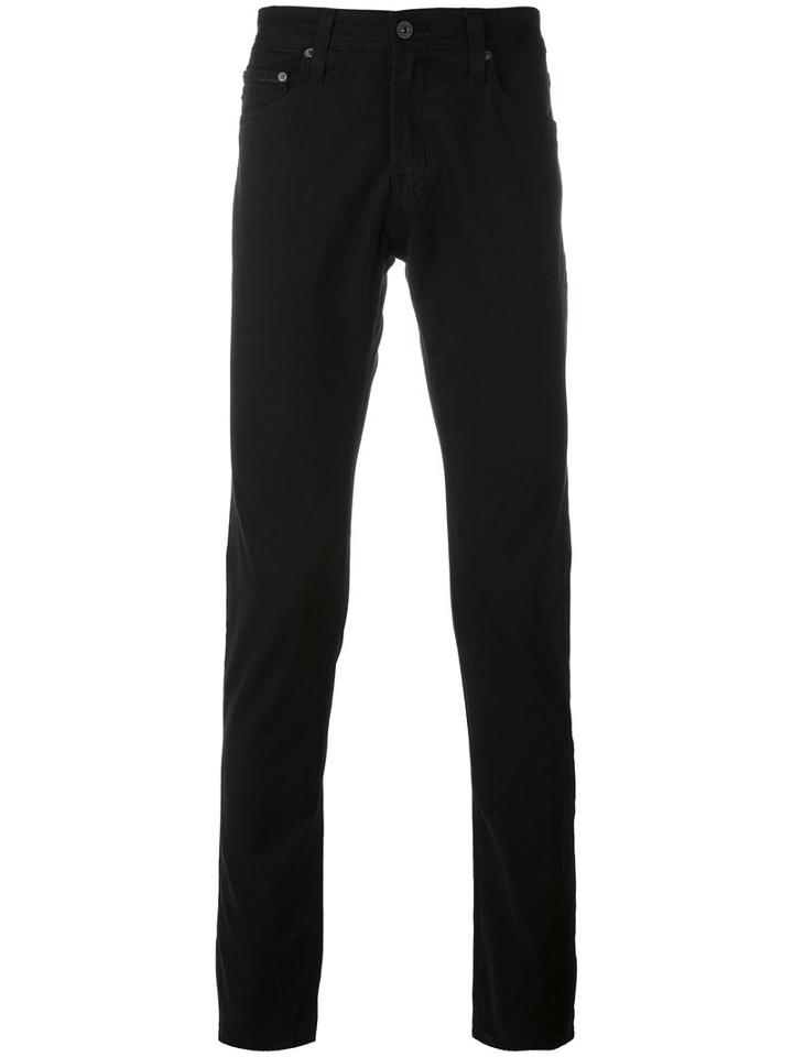Ag Jeans - Stockton Skinny Jeans - Men - Cotton/spandex/elastane - 28, Black, Cotton/spandex/elastane
