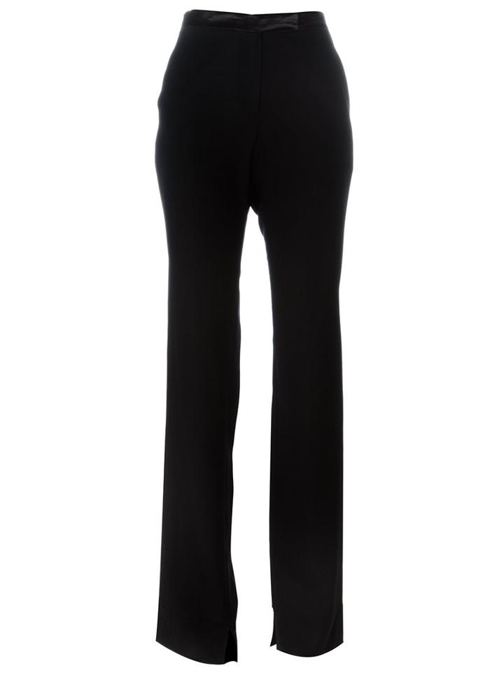 Ann Demeulemeester Split Hem High-waisted Trousers