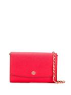 Tory Burch Robinson Chain Cross Body Bag - Red