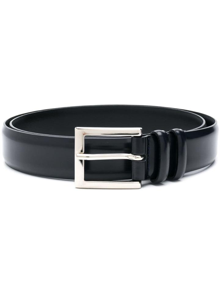 Orciani Square Buckle Belt - Blue