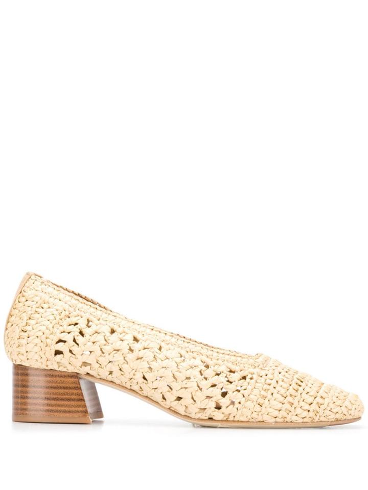 Miista Crochet Pump - Neutrals