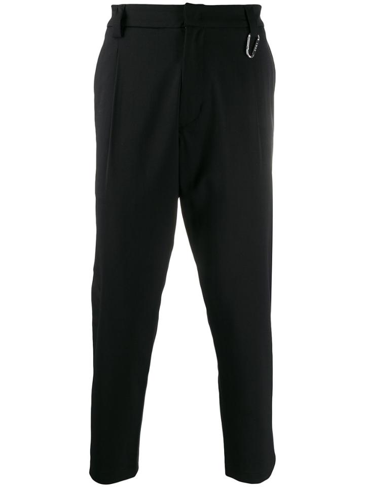 Low Brand Slim Fit Chinos - Black