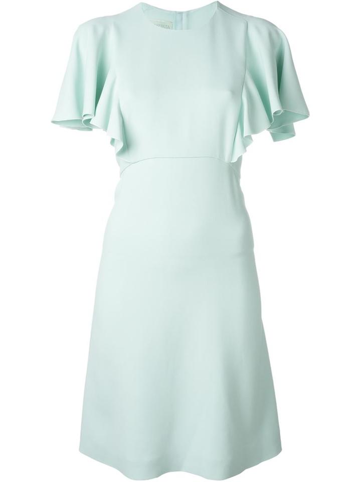 Giambattista Valli Draped Sleeve Dress