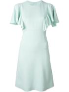 Giambattista Valli Draped Sleeve Dress