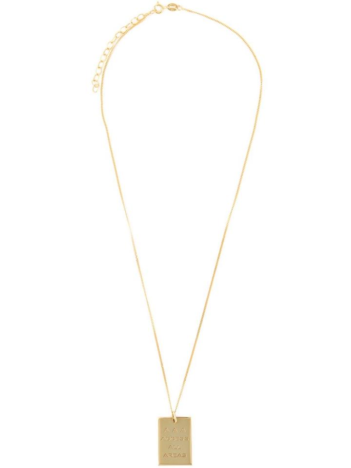 True Rocks 'aaa Pass' Necklace, Adult Unisex, Metallic