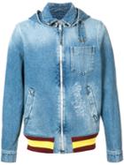 J.w.anderson - Stonewashed Denim Jacket - Men - Cotton - 48, Blue, Cotton