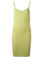 Romeo Gigli Vintage Fitted Camisole Dress, Women's, Size: 42, Green