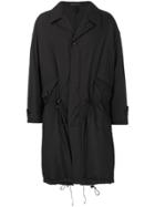 Yohji Yamamoto Trench Coat - Black