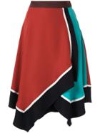 Loveless Handkerchief Hem Skirt - Multicolour