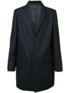 A.p.c. - Single-breasted Coat - Men - Viscose/cashmere/wool/polyimide - Xl, Blue, Viscose/cashmere/wool/polyimide
